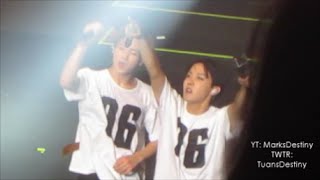 150726 BTS (방탄소년단) - I NEED U (Goodbye ver.) @ TRB in LA (mostly Jungkook fancam)
