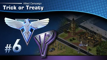 Red Alert 2: [YR] - Allied Mission 6 - Trick or Treaty  [Long-play & Tips]