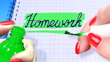 21 COOL SCHOOL HACKS TO MAKE YOU SAY WOW