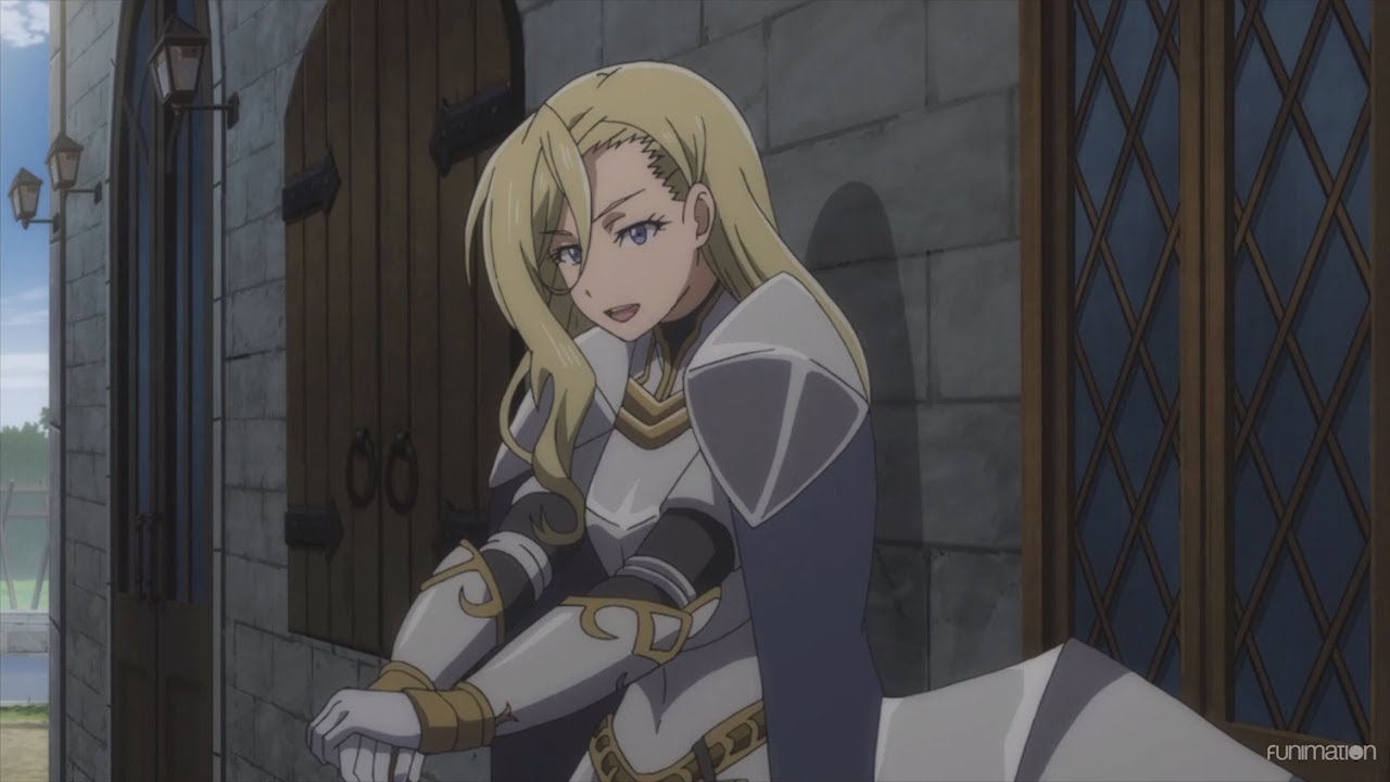 Rachael Messer As Female Knight in Goblin Slayer - YouTube