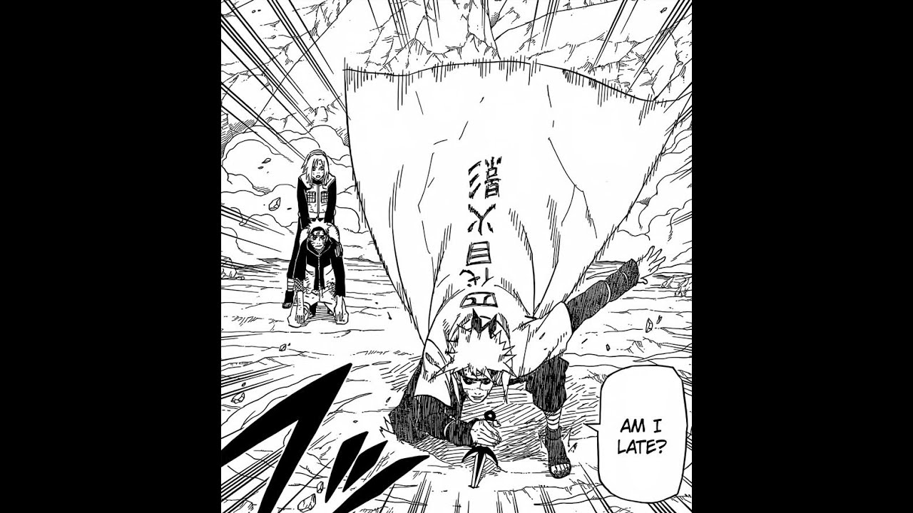 Naruto Manga Chapter 630 Review- Minato Arrives On The Battlefield