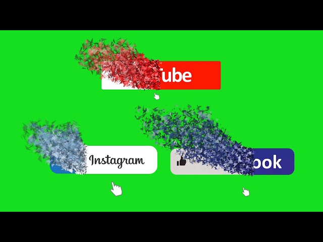 TOP YOUTUBE, FACEBOOK AND INSTAGRAM GREEN SCREEN class=