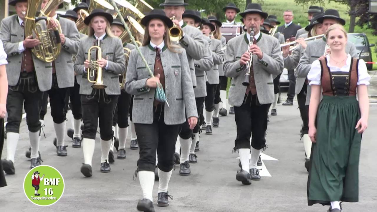 Musikverein Niederthalheim  - Bezirksmusikfest Gaspoltshofen 2016 | Marschmusik | Blasmusik |