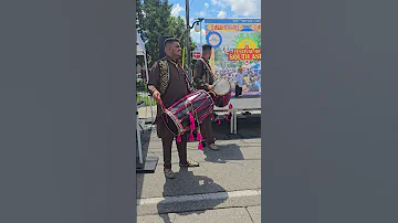 Scenes At South Asian Festival Gerrard St Toronto Canada Jul 2025 
