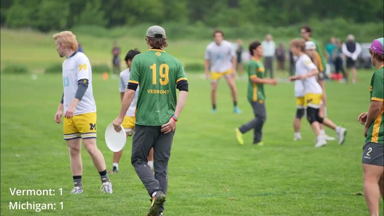 Vermont vs Michigan 2024 USAU College National Championships Open