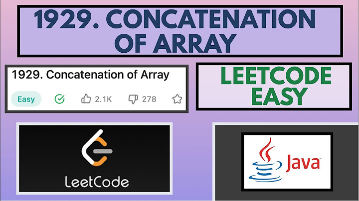 Leetcode | 1929. Concatenation of Array | Easy | Java Solution