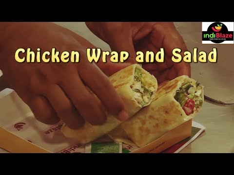 Chicken Hawaiian Salad and Wrap