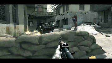 COD4 CEVO match Crash 1v4 clutch