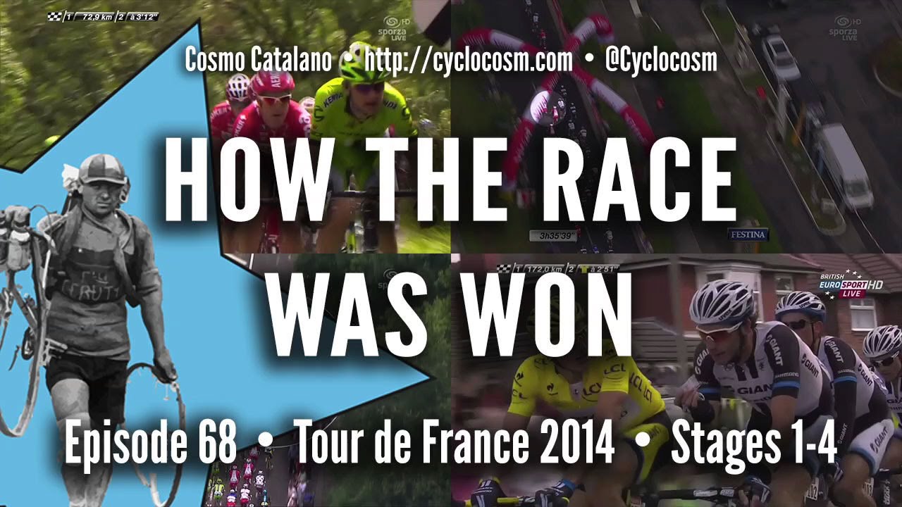 How The Race Was Won - TdF 2014 - Stages 1-4
