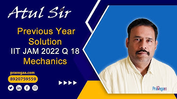 Q18 IIT JAM Physics 2022 |Mechanics| Central Force Problem| Atul Gaurav