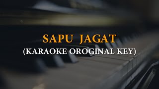 SAPU JAGAT - SABYAN || KARAOKE ORIGINAL KEY