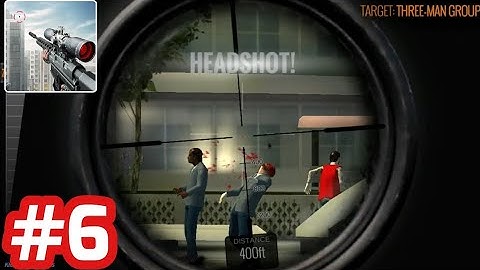 Sniper 3D - Gameplay Walkthrough - Part 6 (Porter Heights Primary 1 - 9) iOS/Android
