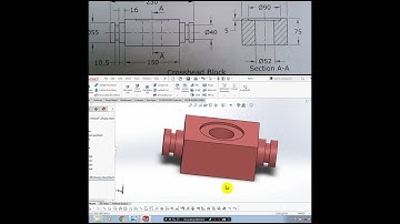 CROSS HEAD BLOCK | PART 5 |CRANE PULLEY BLOCK ASSEMBLY | SOLIDWORKS