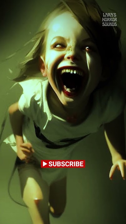 Creepy Little Girl Laughing Giggling | Scary Horror Sound Effect # ...