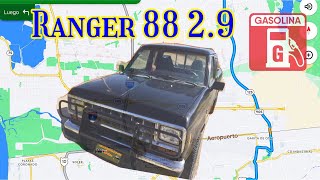 Cuanto Combustible Gasta Ranger 2.9 Kilómetros/Litro, Millas/Galón Autonomía