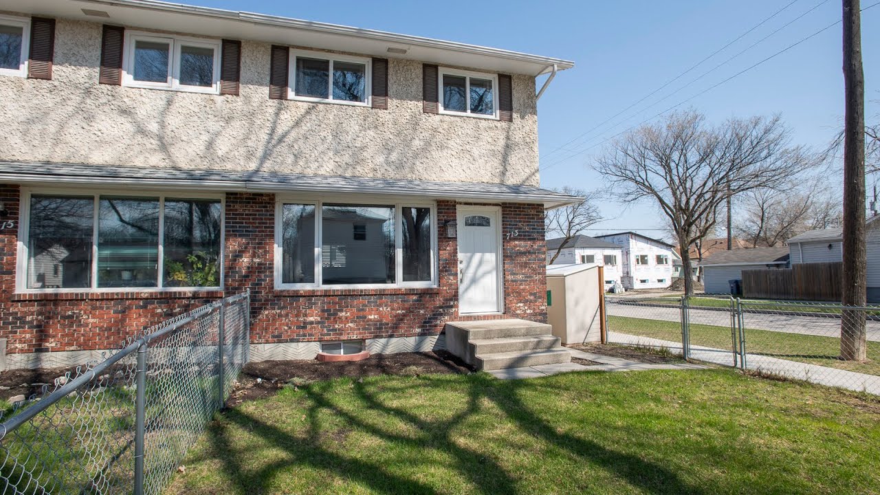 House for Sale 713 Walker Ave Winnipeg MB YouTube