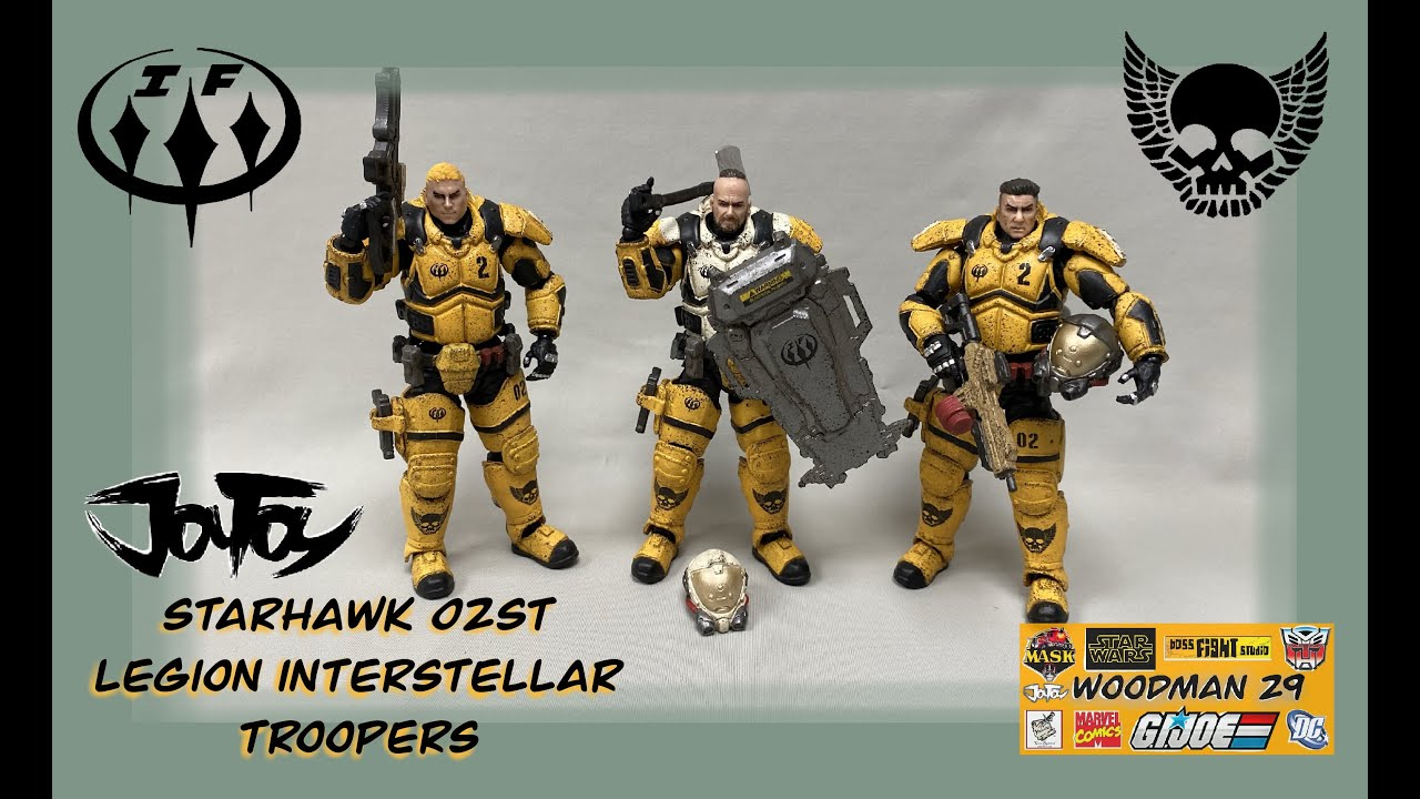 Joy Toy 1:18 Starhawk 02st Legion Interstellar Troopers