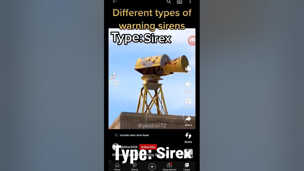 TORNADO SIRENS