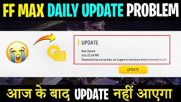 Free fire max daily update problem solve | How to solve ff max daily update issue in all phones