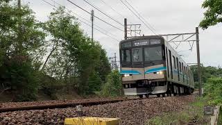 【爽快】新緑の中を高速で駆け抜ける地下鉄車両たち 鶴舞線 3000形 N3000形 名鉄100系