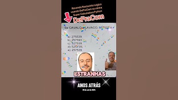 Revendo Raciocínio Lógico usando DePraCom minha Super #Calculadora #Python #matematica #programação