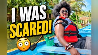 Why I Was Terrified of This Canoe Ride in Ada Ghana π¬ππ£πΎββοΈ
