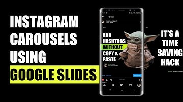 Instagram Carousel using Google Slides in 2021 ( EASY WAY )
