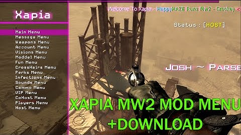 MW2 Mod Menu - Xapia (Beta) + Download