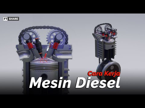 Video: Bagaimana cara kerja mesin diesel gas alam?