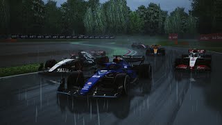 Final 3 Laps in a SOAKED IMOLA with Nyck DeGoat! | Assetto Corsa AT04 Sound Mod PREVIEW