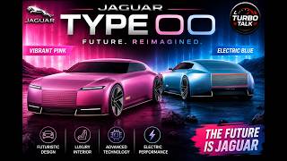 Futuristic Jaguar Type 00 Revealed Blue Vs Pink Concept Car