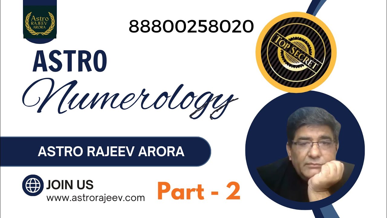 Truth of Numerology - Part- 2 by Astro Rajeev - YouTube