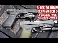 Glock 20 10mm gen 5 vs gen 4 with accessories nyprepper