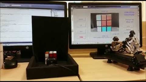 Robot that can solve a Hungarian cube based on VHDL &  Matlab