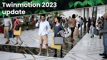 New Twinmotion 2023 preview I Export plugin to Unreal Engine 5