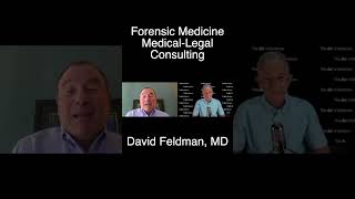 Forensic Medicine: Medical-Legal Consulting with David Feldman, MD, #shorts