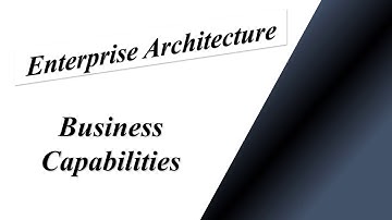 Business Capabilities