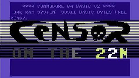 C64 4k Intro: Censor ICC 2019 by Censor Design