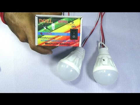 How To Make Small Hanging Powerful LED Flashlight