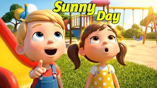 Sunny Day Fun Day | Fun Learning Hindi Nursery Rhyme for Kids screenshot 3