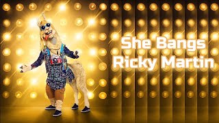 Llama - She Bangs The Masked Singer Usa Season 3 Lyrics Video