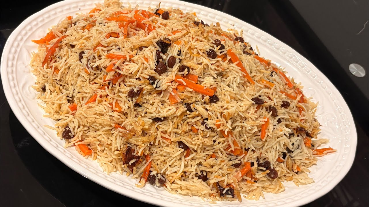 RAMADAN SPECIAL | Qabili Palau #قابلی #کنجد پلو مزاری اصیل هوتل های #مزارشریف 😋❣️