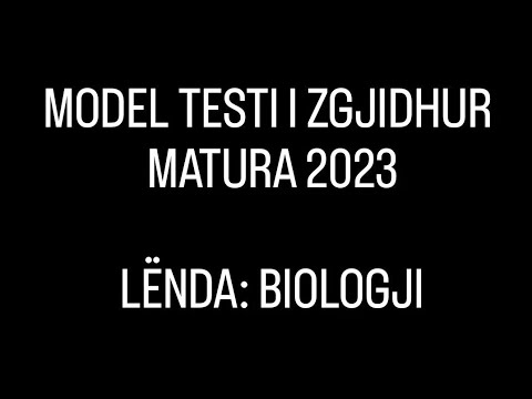 model-testi-i-zgjidhur-biologji-matura-2023-youtube