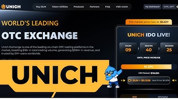 🚀 Unich IDO is LIVE !  $UN Token Explained | Buy Early & Earn Rewards