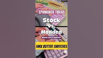 Epomaker Tide65: Which Is Better? #keyboard #keyboardasmr #asmr #asmrtyping #typing #desksetup #keeb