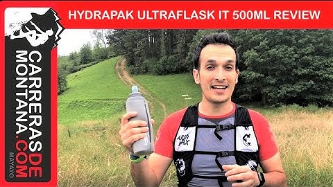 Hydrapak Ultra flask IT 500ml: Una botella "mágica" para que no se nos recaliiente el agua. Probada!