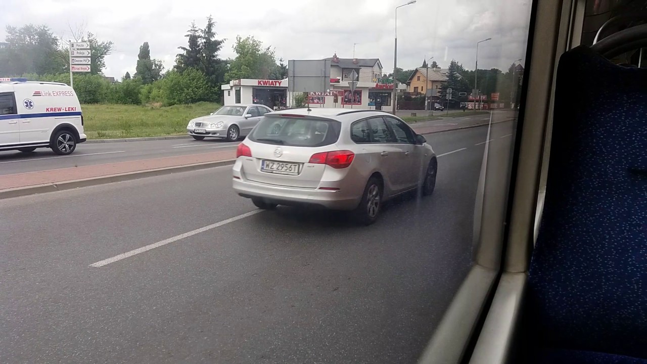 Przejazd warszawskim autobusem Solaris Urbino 15 #8019 linia 716