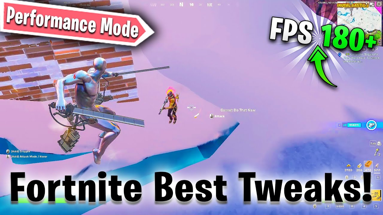 Fortnite Fix FPS Drops & Stuttering in Chapter 4 Season 2! PERFORMANCE MODE TWEAKS! YouTube