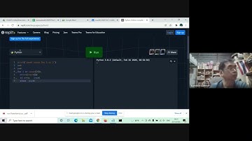 การRUNโปรแกรมPythonด้วยreplit com