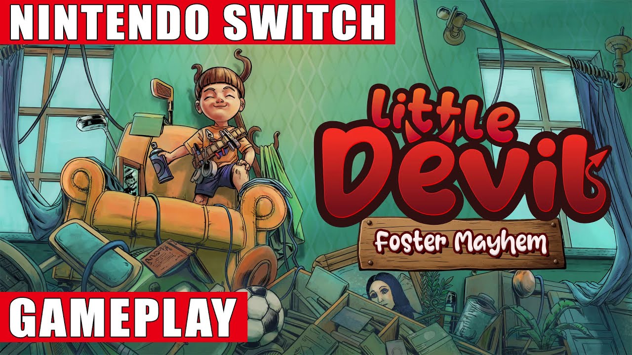 Little Devil: Foster Mayhem Nintendo Switch Gameplay - YouTube